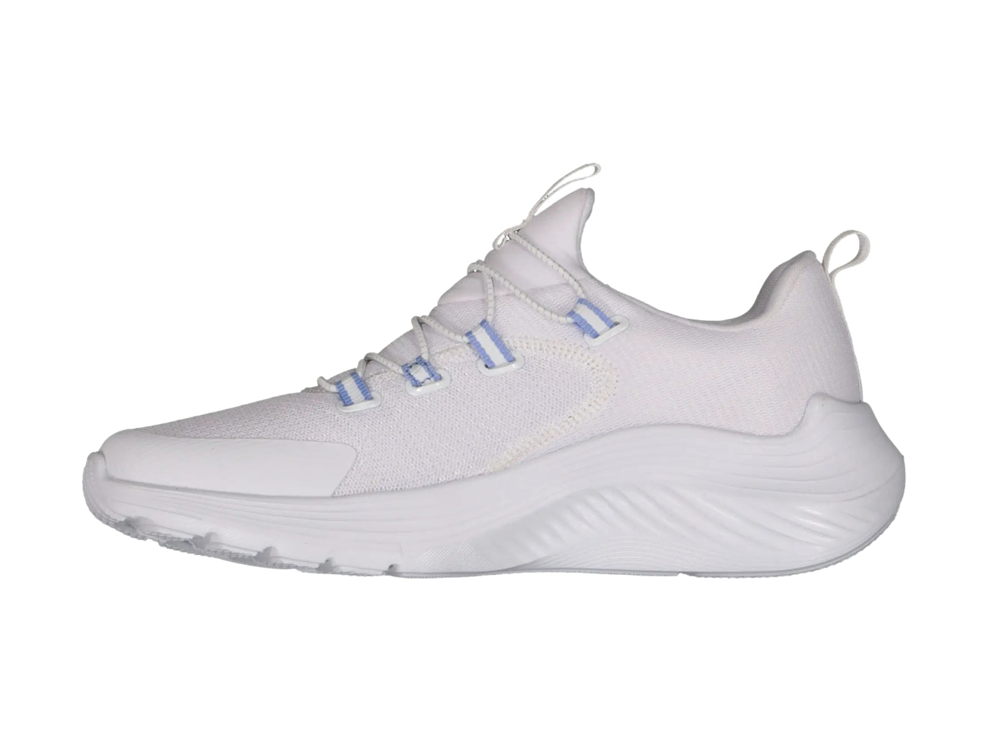 Tenis Skechers Bobs Squad Wave Blanco Para Mujer
