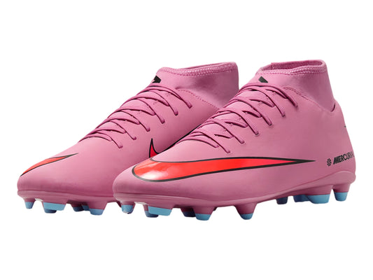 Tenis Nike Superfly 10 Club FG/MG Rosa para Hombre