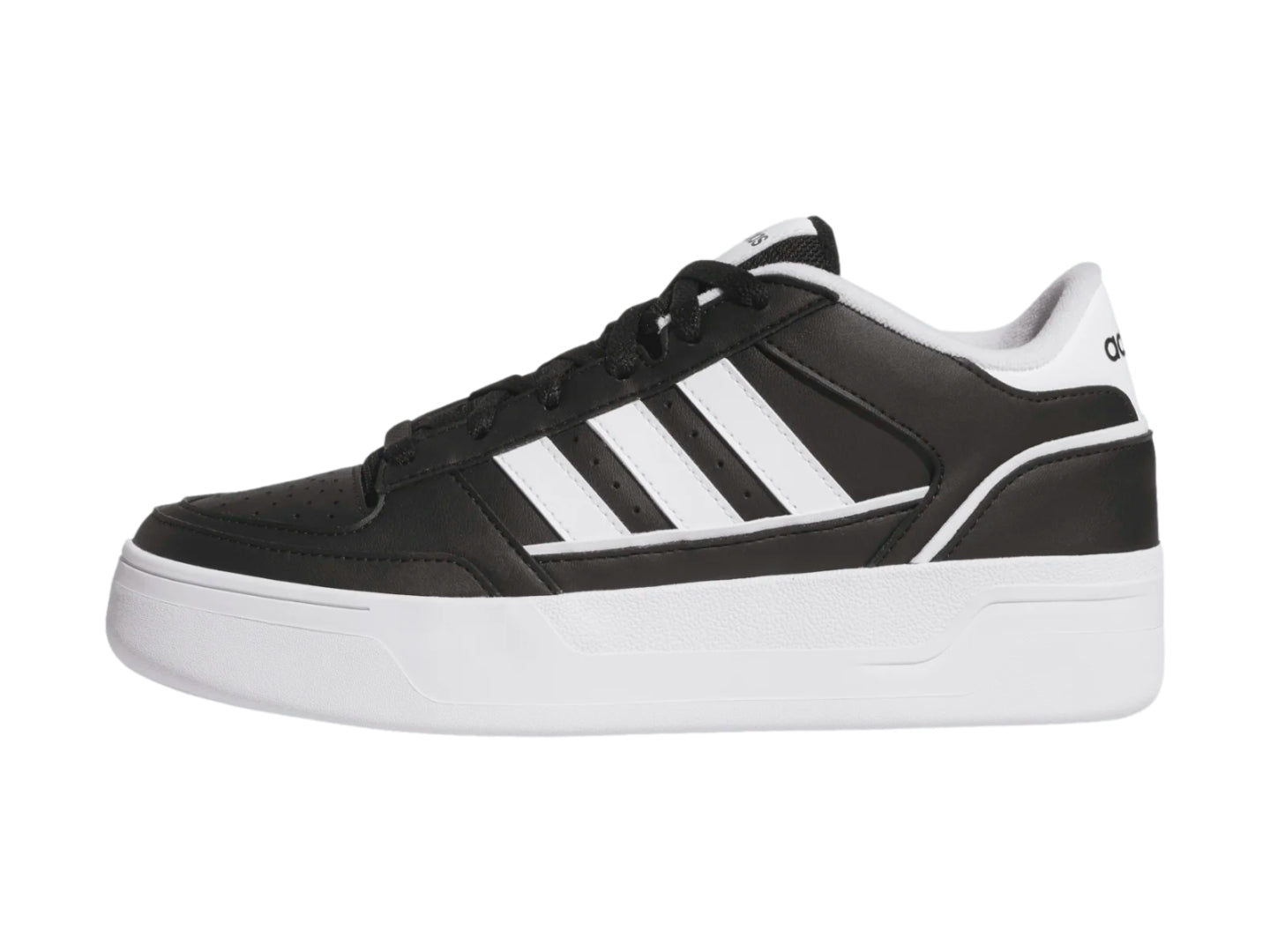 Tenis Adidas Break Start Bold Blanco y Negro para Mujer