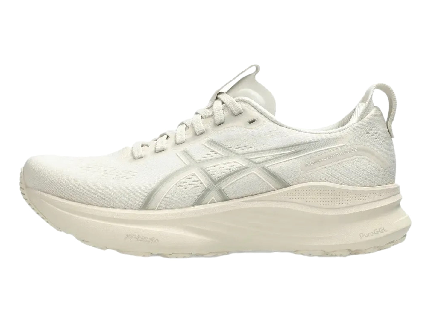 Tenis ASICS Gel-Kayano 32 Color Crema y Gris para Mujer