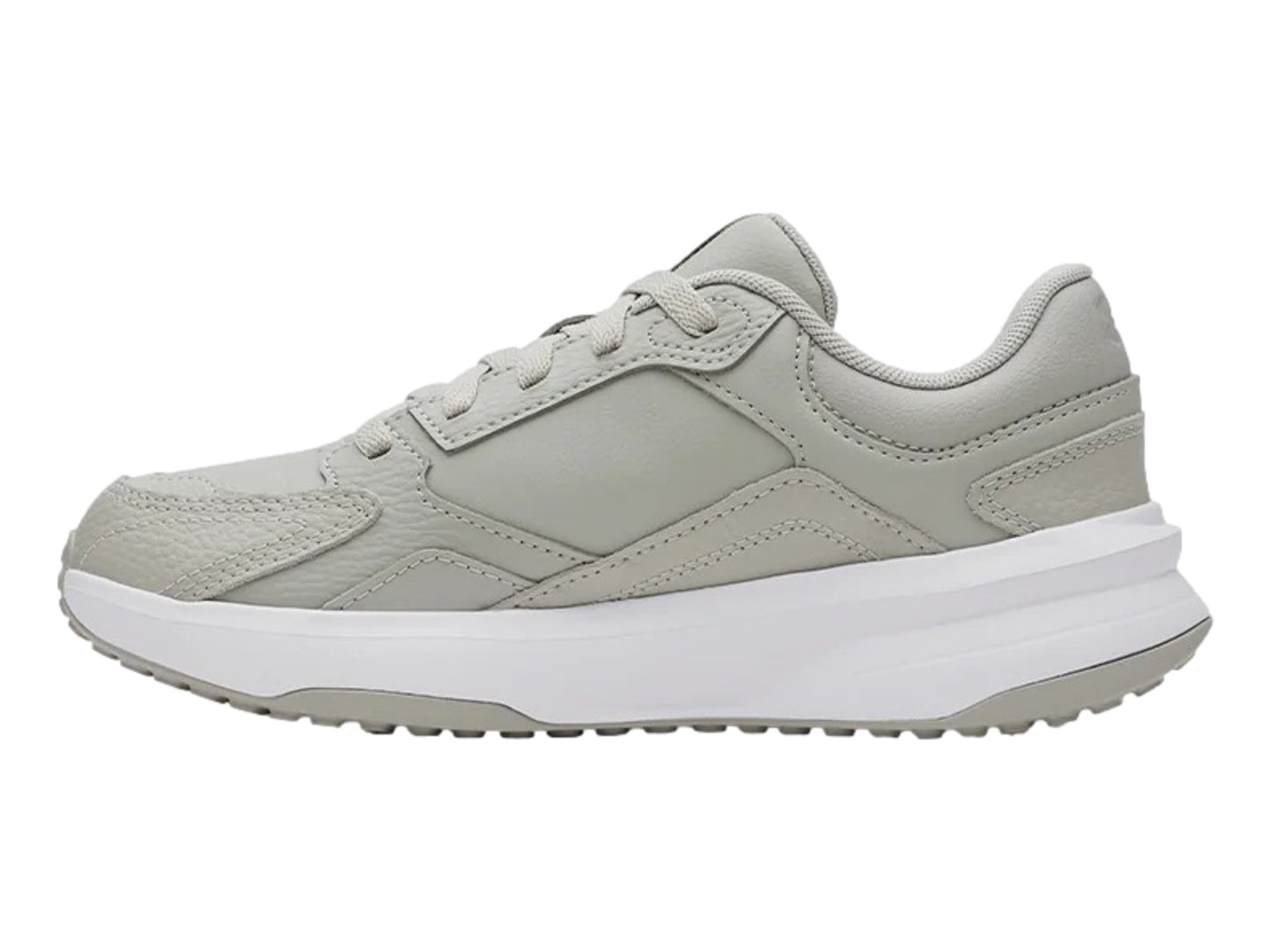Tenis Under Armour Edge Lthr Gris para Mujer