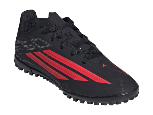 Tenis de Fútbol Adidas F50 Club TF Negro Multicolor para Niño