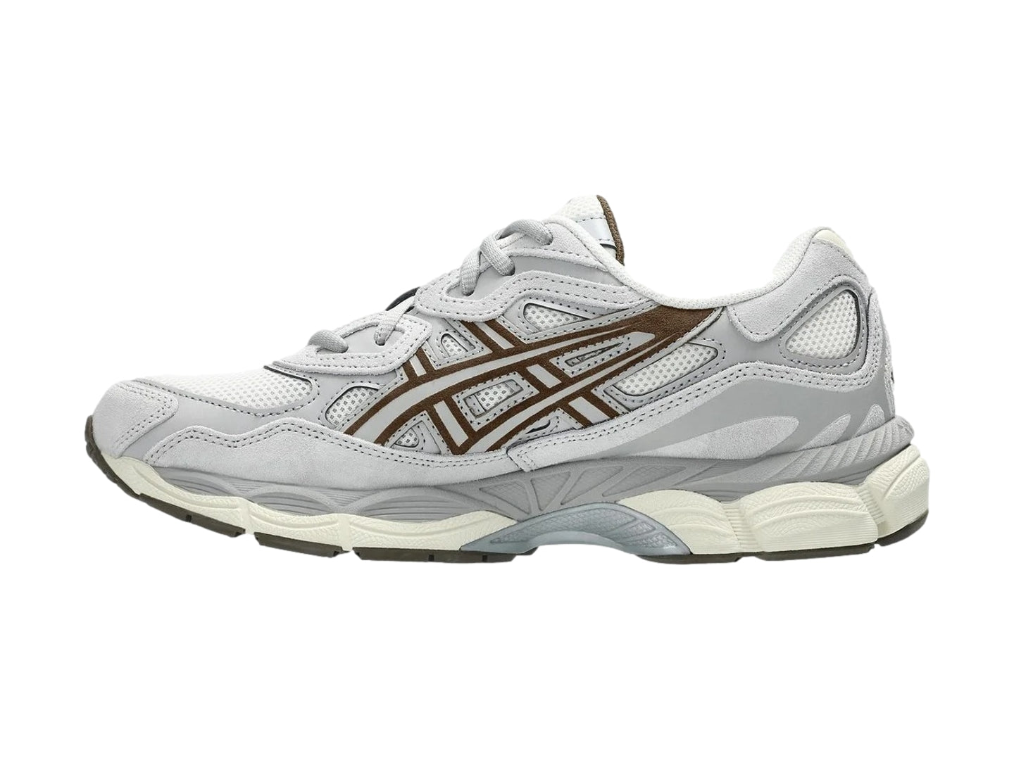 Tenis ASICS GEL-NYC Crema y Gris para Hombre