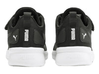 Tenis PUMA Flyer Runner V Negro con Blanco para Niño