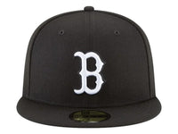Gorra New Era Boston Red Sox Negro y Blanco para Hombre