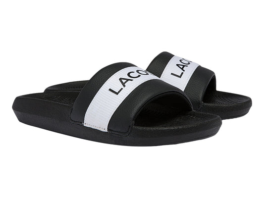 Sandalias Lacoste Croco Slide Para Mujer