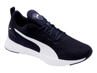 Tenis PUMA Flyer Runner Azul Marino y Blanco para Hombre