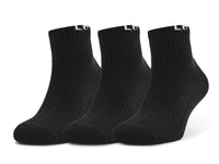 Calcetines De Tobillo Under Armour Calcetas Core Qrter 3 Pzas 358344 Para Hombre