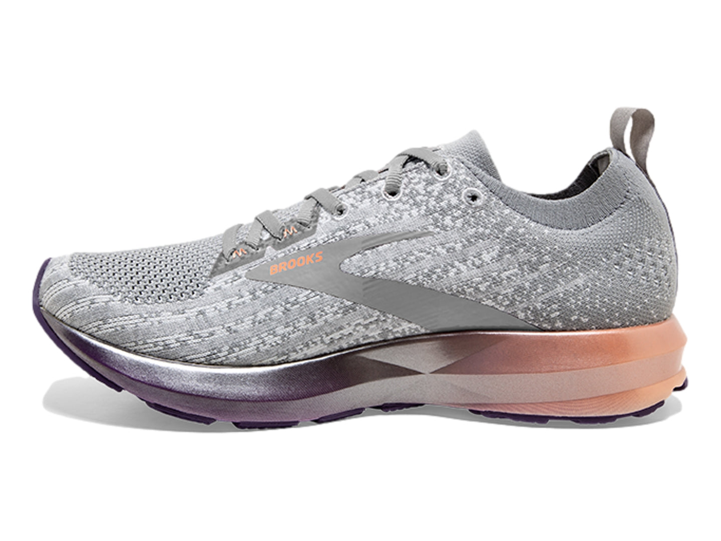 Tenis Brooks 120 Blanco y Morado para Mujer