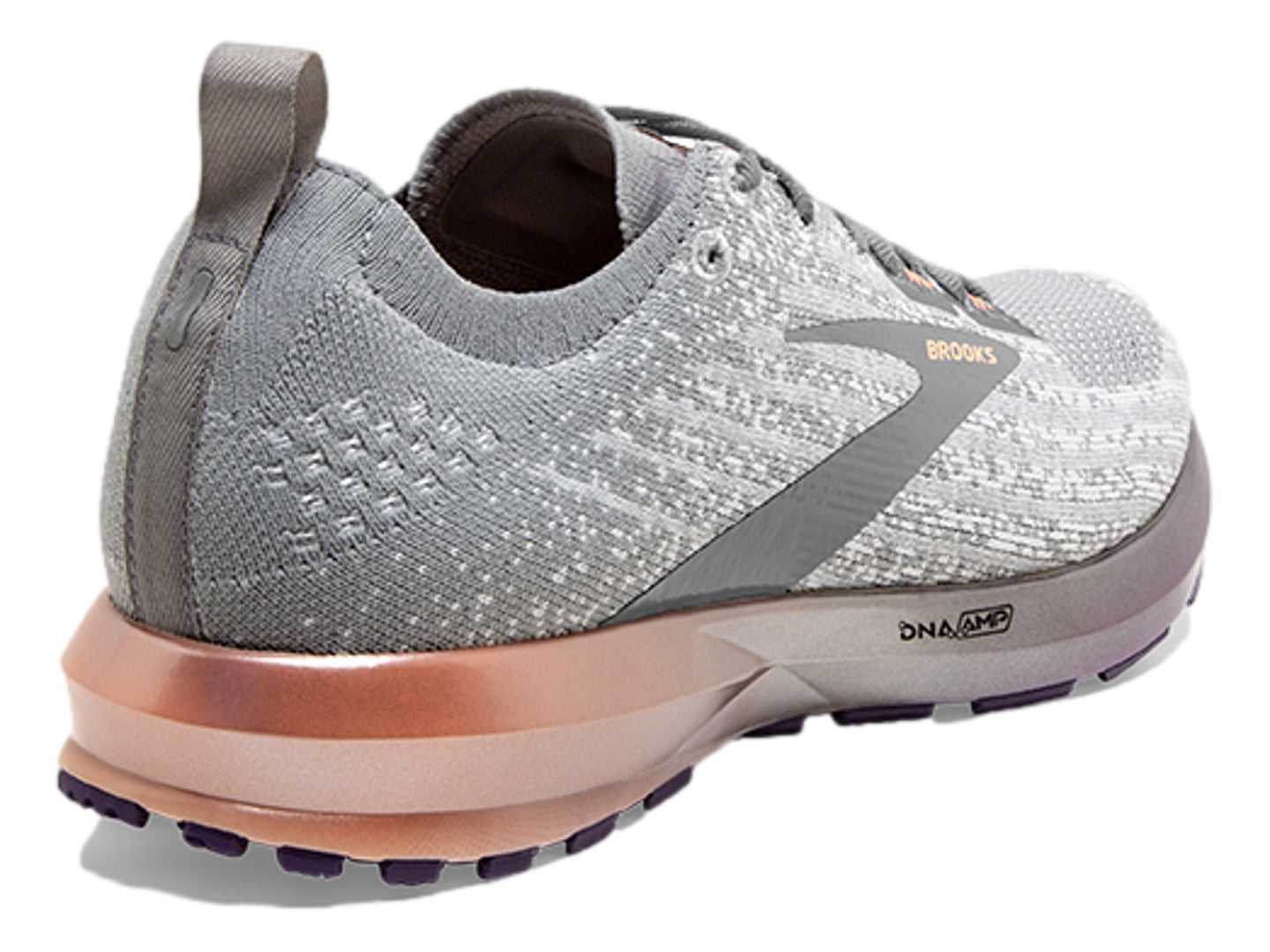 Tenis Brooks 120 Blanco y Morado para Mujer
