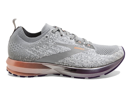 Tenis Brooks 120 Blanco y Morado para Mujer