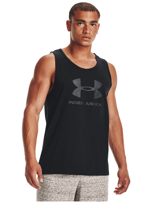 Tops Deportivos Under Armour Playera Sportstyle Logo Tank 329589 Para Hombre