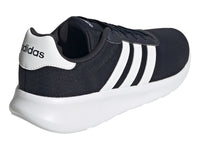 Tenis Adidas Lite Racer 3.0 Azul Marino y Blanco para Hombre