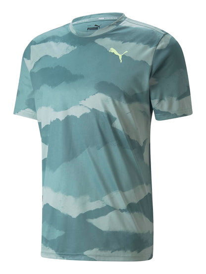 Tops Deportivos Puma Playera Train Aop Tee 521543 Para Hombre