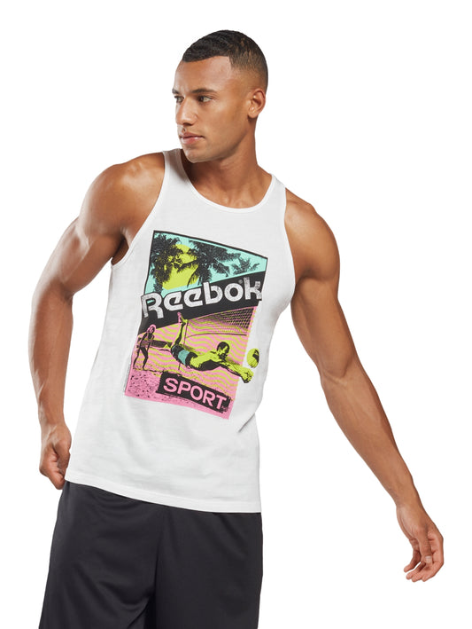 Tops Deportivos Reebok Playera Gs Summer Sport Hb8529 Para Hombre