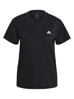 Playera Adidas Negro con Blanco para Mujer