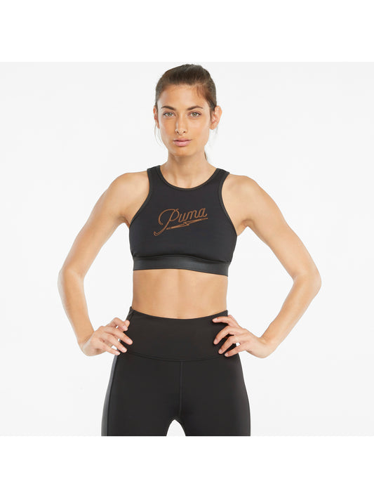 Tops Cortos Puma Top Deportivo Moto 521090 Para Mujer