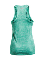Under Armour Playera Sin Mangas Tech Tank-Twist Verde para Mujer