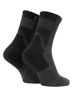 Calcetines Under Armour ArmourDry Run Mid-Crew Negro Gris Unisex
