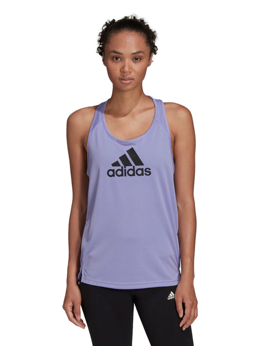 Tops Deportivos Camiseta Adidas Playera W Bl Tk He6708 Para Mujer