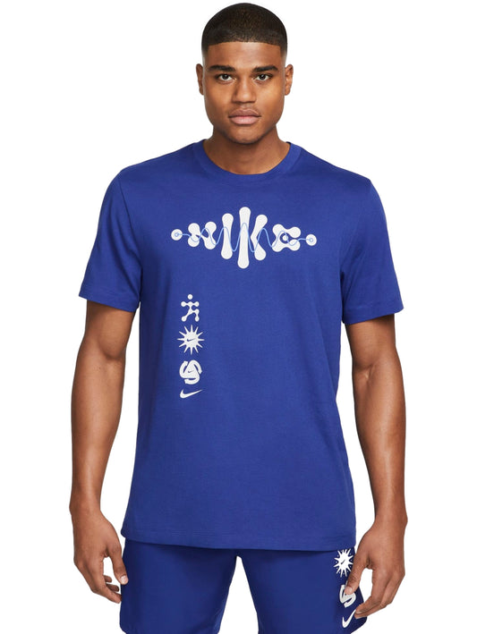Tops Deportivos Nike Playera U Nk Df Tee Wild Run Dm5435 Para Hombre