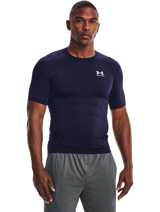 Tops Deportivos Camiseta Under Armour Playera Ua Hg Armour Comp Ss 361518 Para Hombre