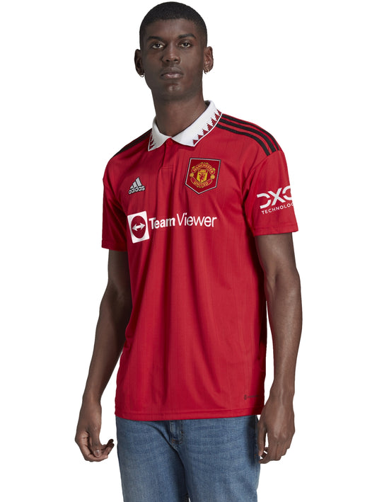Uniformes Deportivos Adidas Manchester United Home 22/23 H13881 Para Hombre