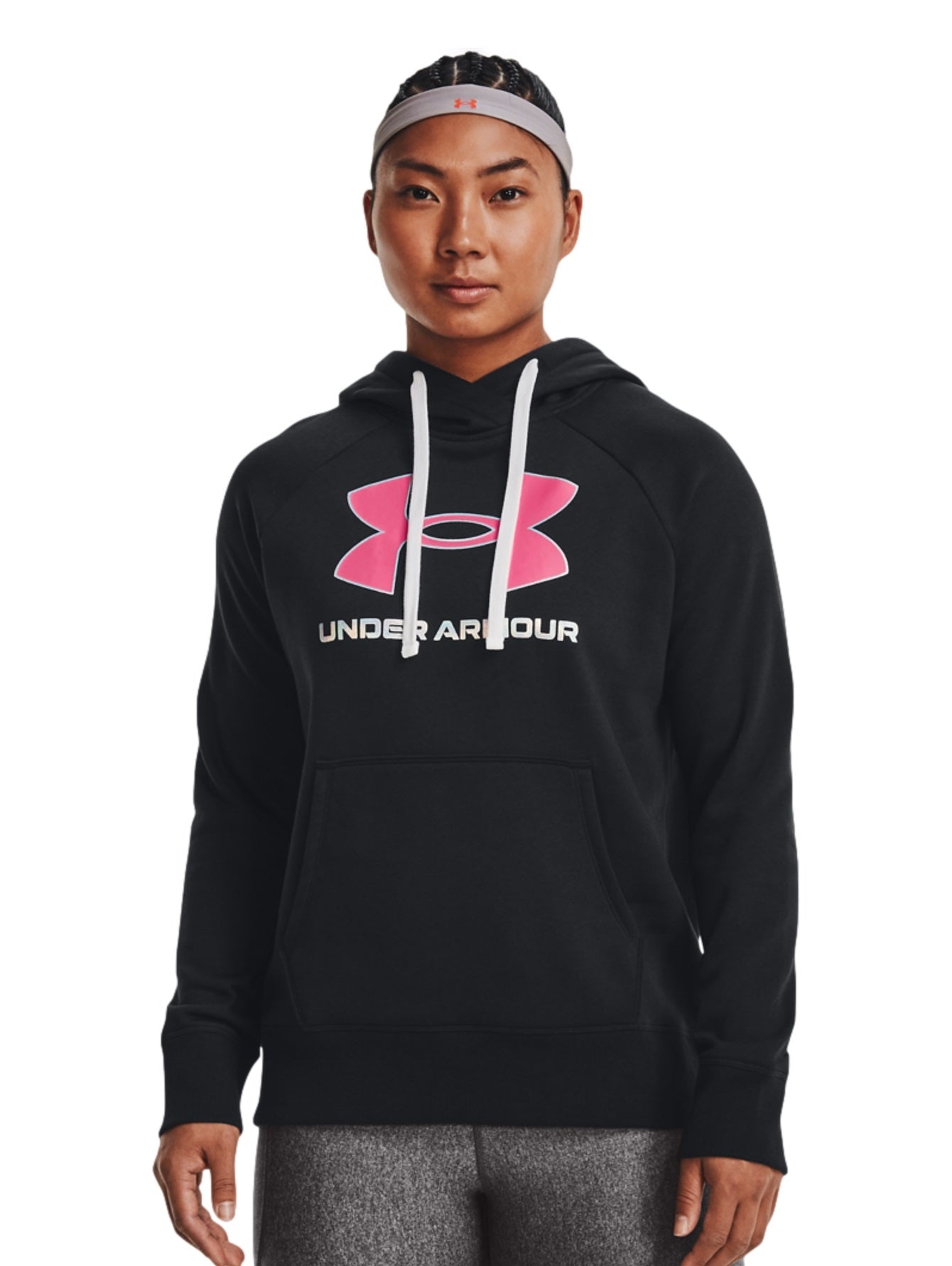 Sudaderas Con Capucha Under Armour Rival Fleece Bl Foil 369421 Para Mujer