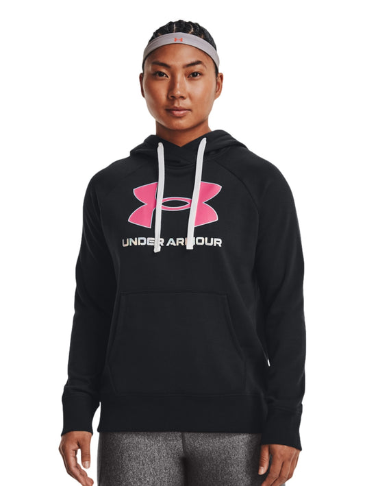Sudaderas Con Capucha Under Armour Rival Fleece Bl Foil 369421 Para Mujer