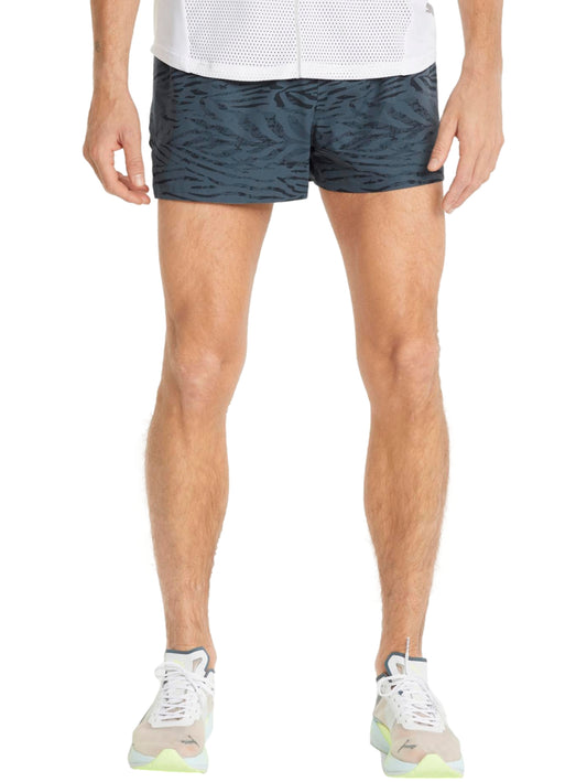Pantalones Cortos Puma Run Ultraweave S 3" Split Short 521671 Para Hombre
