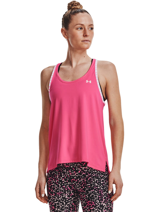 Tops Deportivos Camiseta Under Armour Playera Ua Knockout Tank 351596 Para Mujer