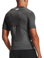 Playera Under Armour HG Armour Comp Gris para Hombre