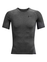 Playera Under Armour HG Armour Comp Gris para Hombre