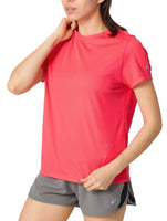 Tops Deportivos Asics Playera W Ready-Set Ii Ss 12B469 Para Mujer