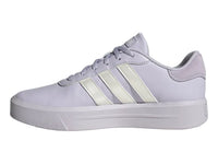 Tenis Adidas Court Platform Morado y Plata para Mujer