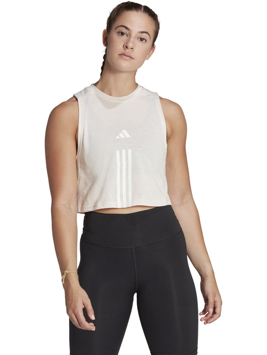 Tops Deportivos Camiseta Adidas Playera W Tr-Es Cot Tk Hr7848 Para Mujer