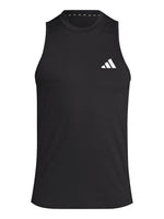 Playera sin Mangas Adidas Negro y Blanco para Hombre