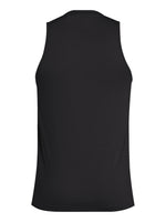 Playera sin Mangas Adidas Negro y Blanco para Hombre