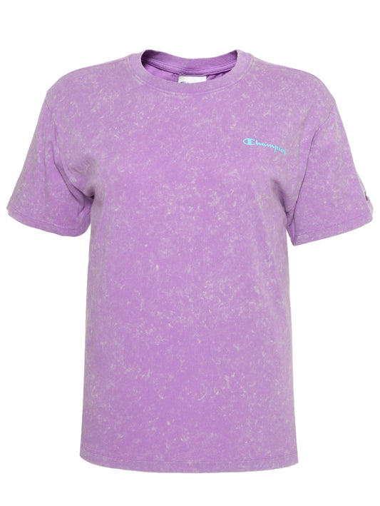 Tops Deportivos Champion Playera Classic Tee - Acid Wash 586Dra Para Mujer