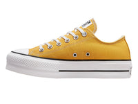 Tenis Converse Chuck Taylor All Star Lift Ox Amarillos para Mujer
