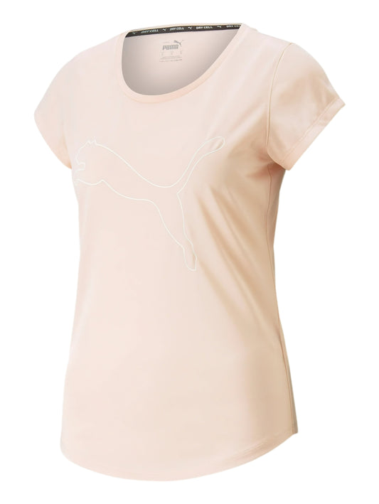 Tops Deportivos Puma Playera Performance Heather Cat Tee W 520320 Para Mujer
