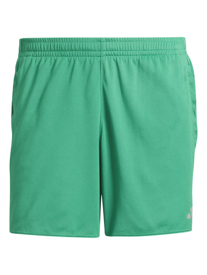 Short adidas Run Icons 3 Bar 5" Para Hombre