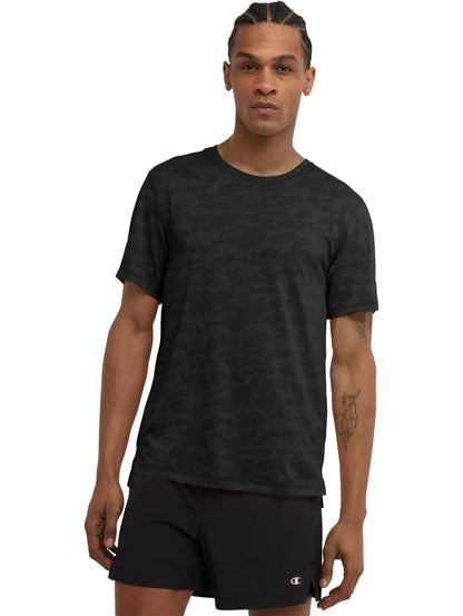 Tops Deportivos Champion Playera Camo Jacquard Mvp Tee T9737p Para Hombre