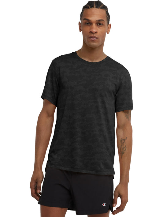 Tops Deportivos Champion Playera Camo Jacquard Mvp Tee T9737p Para Hombre