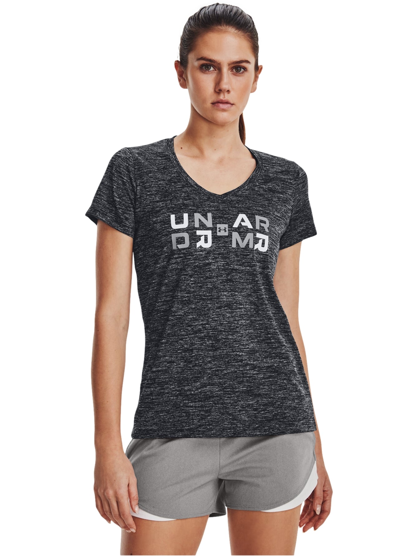 Tops Deportivos Camiseta Under Armour Playera Twist Graphic Ssv 377204 Para Mujer