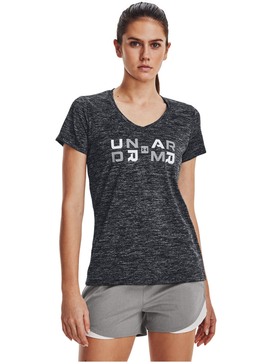 Tops Deportivos Camiseta Under Armour Playera Twist Graphic Ssv 377204 Para Mujer