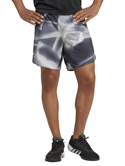 Pantalones Cortos Adidas D4t Hr Aop Sho 5" Ic2039 Para Hombre