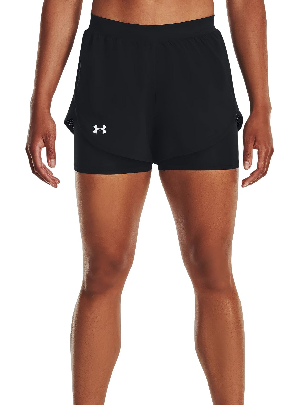 Pantalones Cortos Under Armour Fly By Elite 2 In 1 Short 369768 Para Mujer