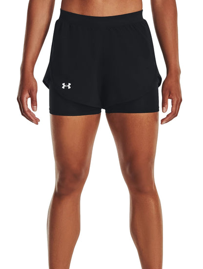 Pantalones Cortos Under Armour Fly By Elite 2 In 1 Short 369768 Para Mujer