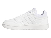 Tenis Adidas Hoops 3.0 Blancos para Niño